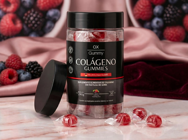 Colágeno Frutas Vermelhas